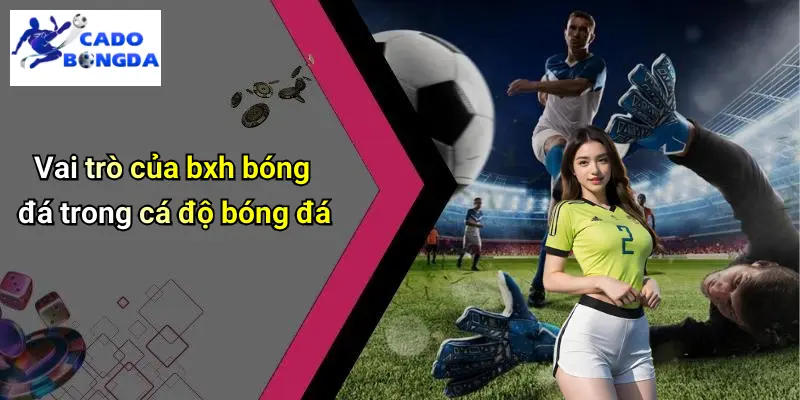 BXH bóng đá 2 BXH Bóng Đá