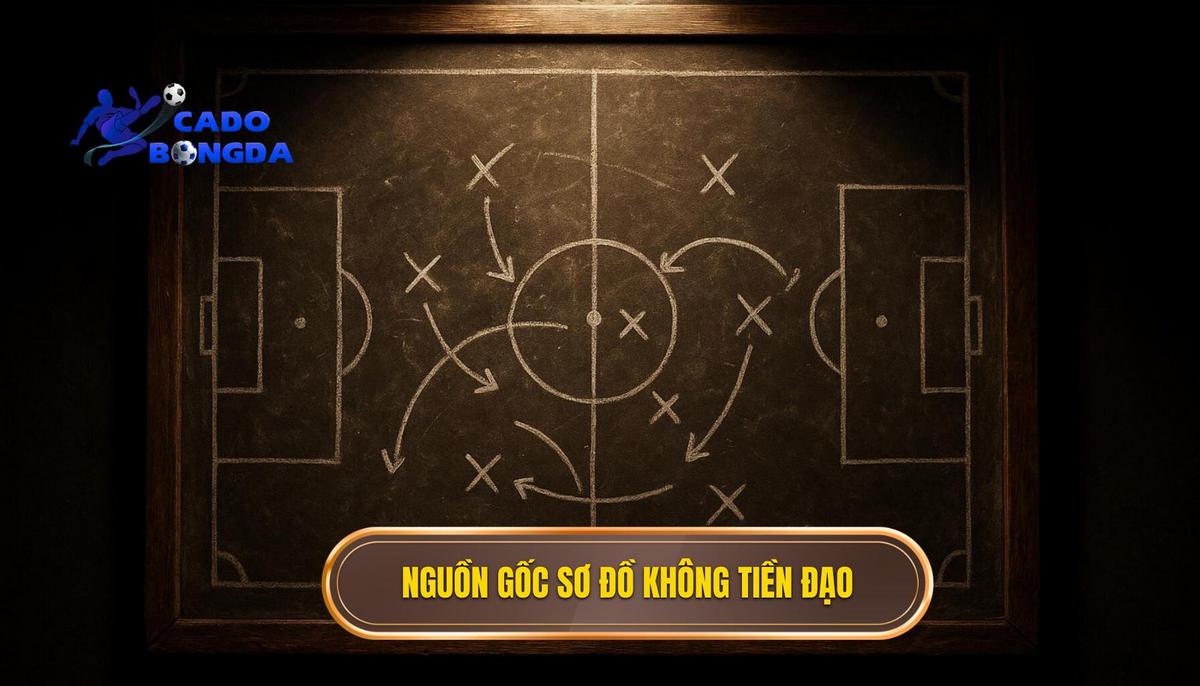 Nguồn gốc và định nghĩa về sơ đồ không tiền đạo