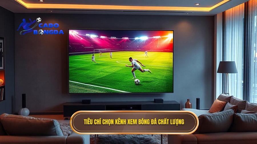 Các tiêu chí lựa chọn kênh xem trực tiếp bóng đá hôm nay chất lượng