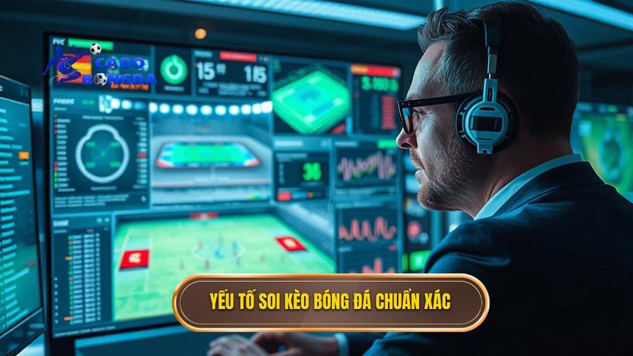 Các yếu tố then chốt để soi kèo bóng đá chuẩn xác