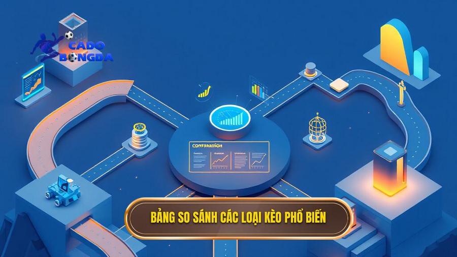 Bảng so sánh các loại kèo phổ biến và cách tiếp cận