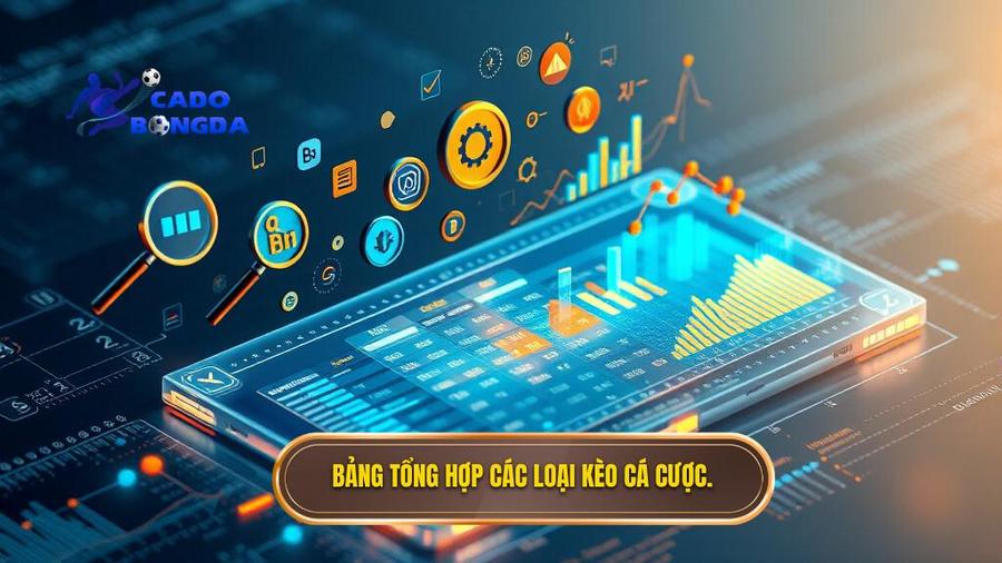 Bảng tổng hợp các loại kèo phổ biến và cách chọn