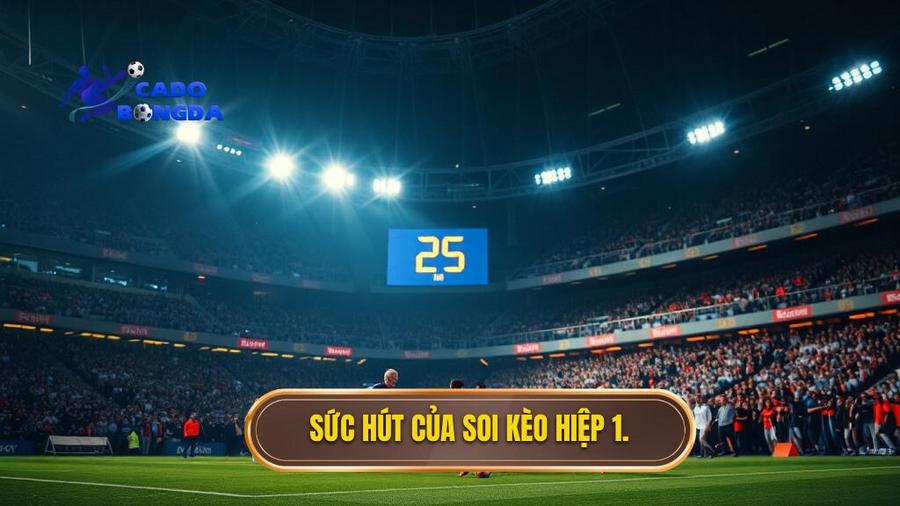 Sức hút của soi kèo hiệp 1