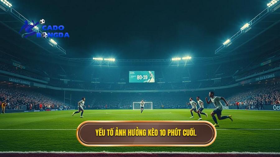 2. Yếu tố ảnh hưởng kèo 10 phút cuối.