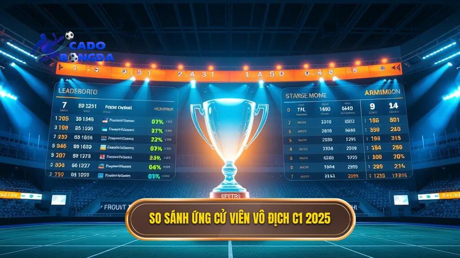 Soi kèo các trận đấu cúp C1 châu Âu 2025: Cẩm nang toàn diện cho người chơi 3 3. So sánh ứng cử viên vô địch C1 2025